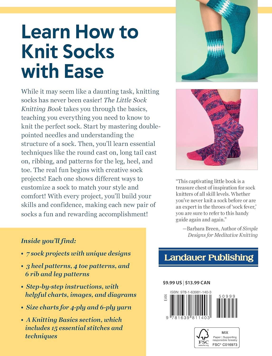 The Little Sock Knitting Book - Learn the Basics!
