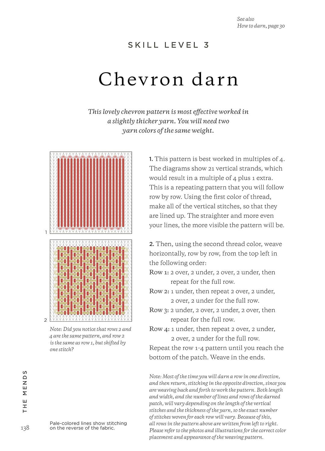 The Mending Directory - 50 Modern Stitch Patterns for Repair