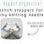 Cheerful Sheep Stitch Stoppers (SMALL)