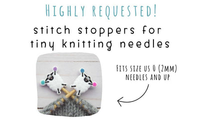 Cheerful Sheep Stitch Stoppers (SMALL)