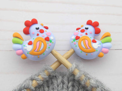 Colorful Chicken Stitch Stoppers