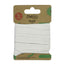 Darnn White Elastic (12mm x 4meters), Wide Elastic Band