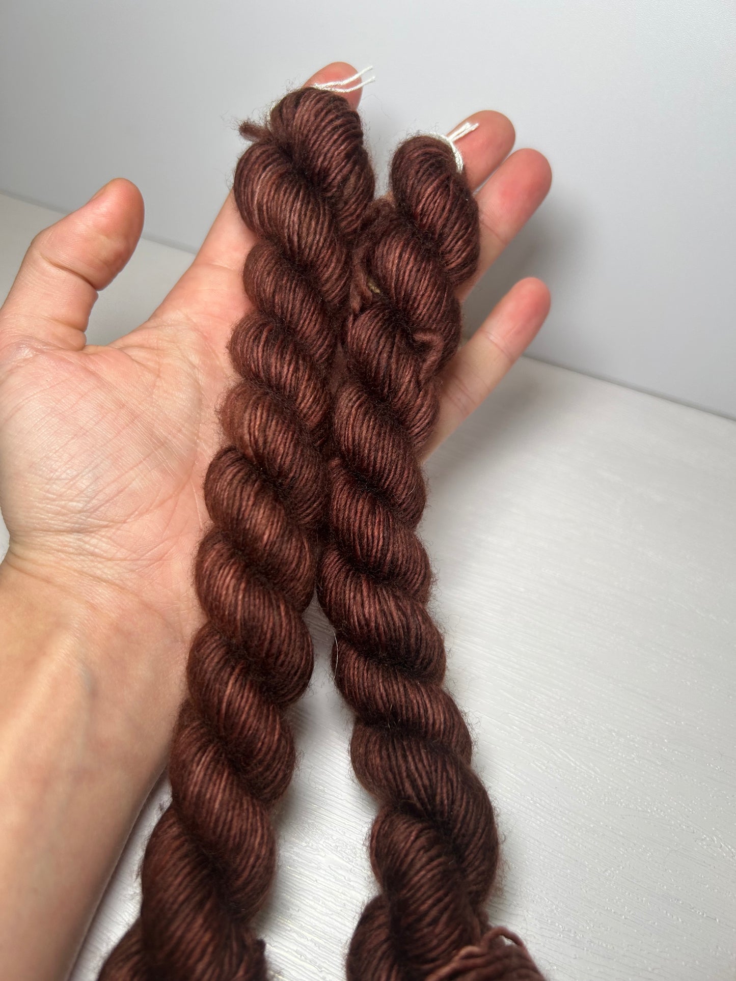 Hand-dyed 100% Merino Superwash Minis