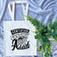 Certified Crochet & Â Knit Addict Recycled Canvas Tote Bag