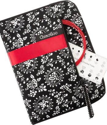 ChiaoGoo - 4" TWIST Interchangeable Needle Set Red Lace Complete US 2-15 (2.75mm-10.00mm)
