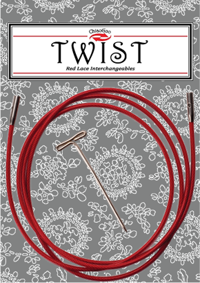 ChiaoGoo - TWIST - Small - Red Cord (for size 2 to 8)