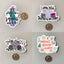 Yarn Baller yarnie vinyl sticker