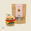 Hamburger Bag Charm Crochet Kit