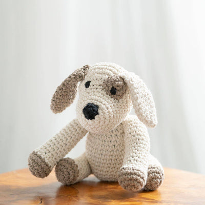 DIY Crochet Kit Puppy Millie Eco Barbante