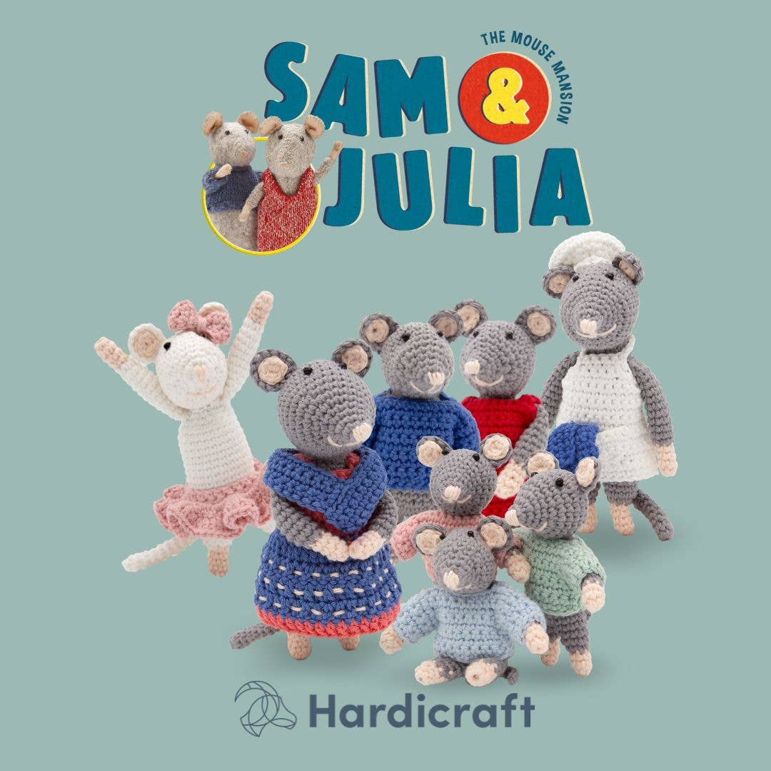 The Triplet Mice Crochet Kit 🐭