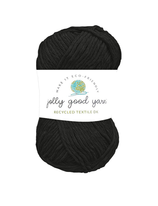 Heavitree Black DK Recycled Yarn by Jolly Good Yarn (85m)