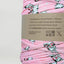 Pink bunny patterned t-shirt yarn (100-120m)