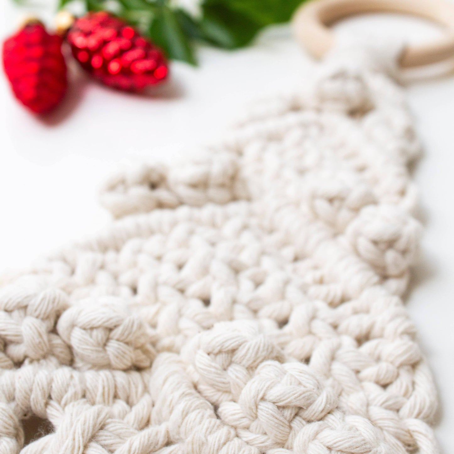 DIY Macramé Kit Wall Hanger Christmas Tree
