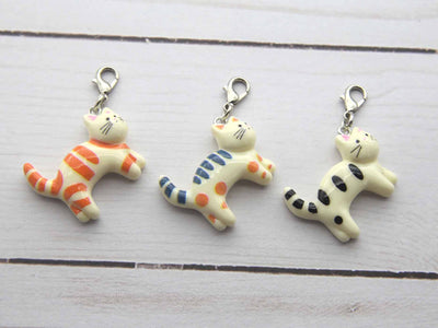 Chillin' Cats Stitch Markers