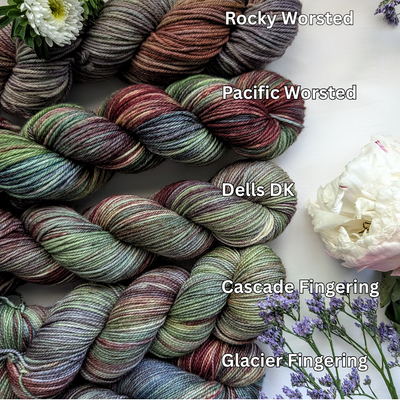 Joshua Tree, Hand Dyed Yarn