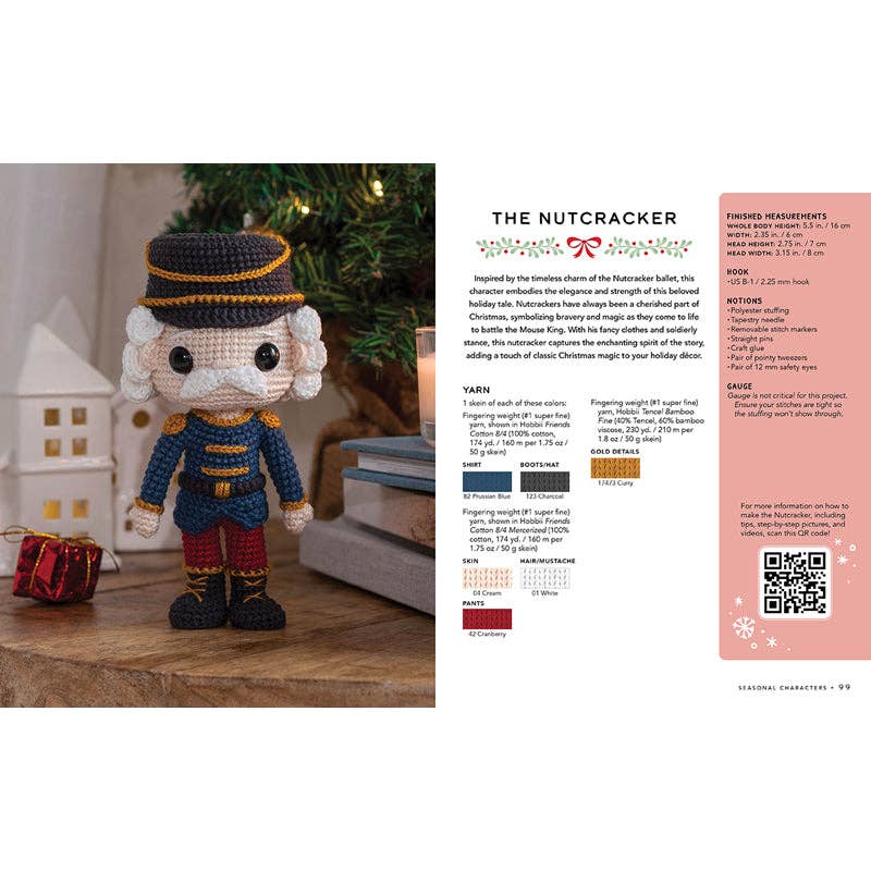Crochet Amigurumi for the Holidays by Bianca Santos