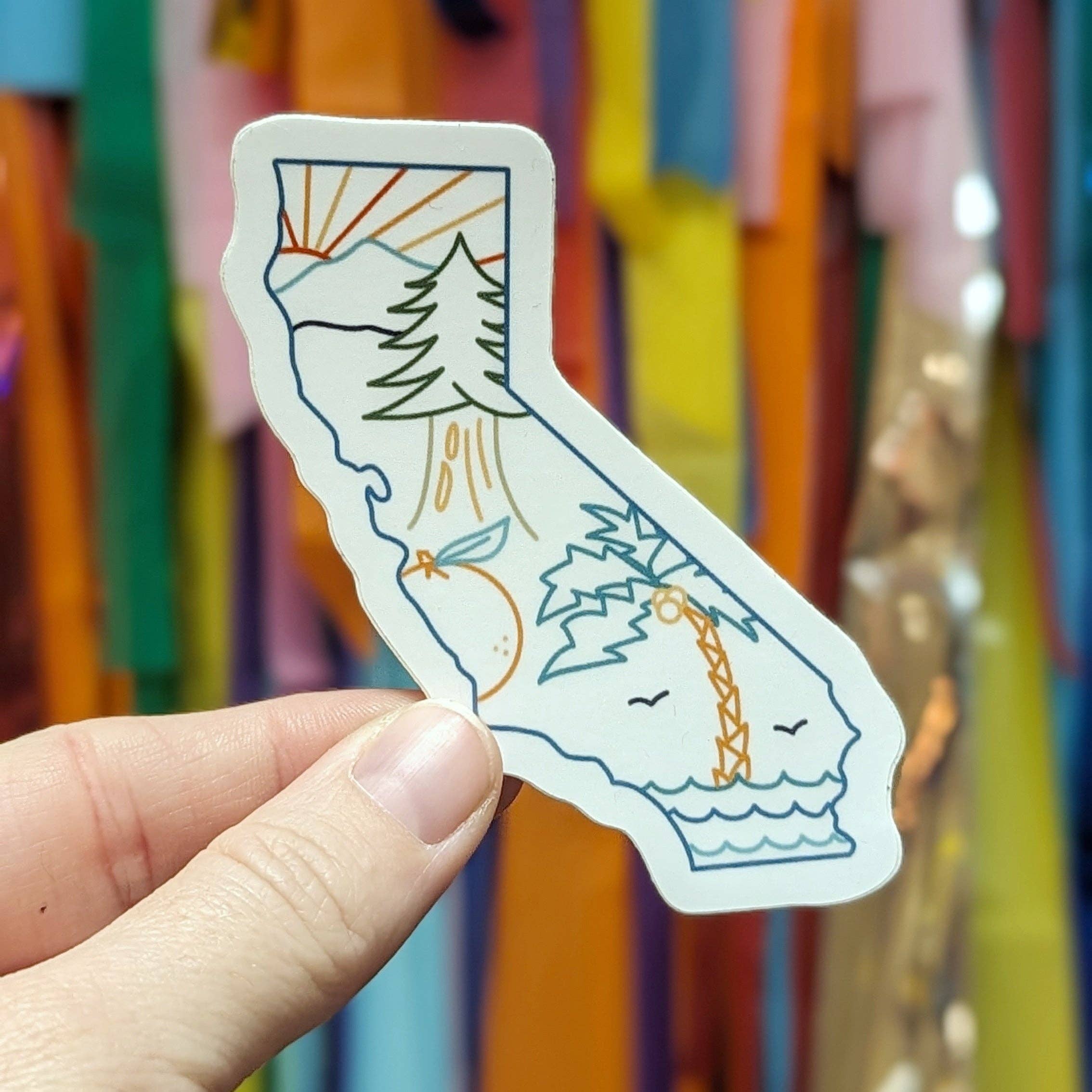 California Sticker | American | Discover Stickers & Decals – Weave ...