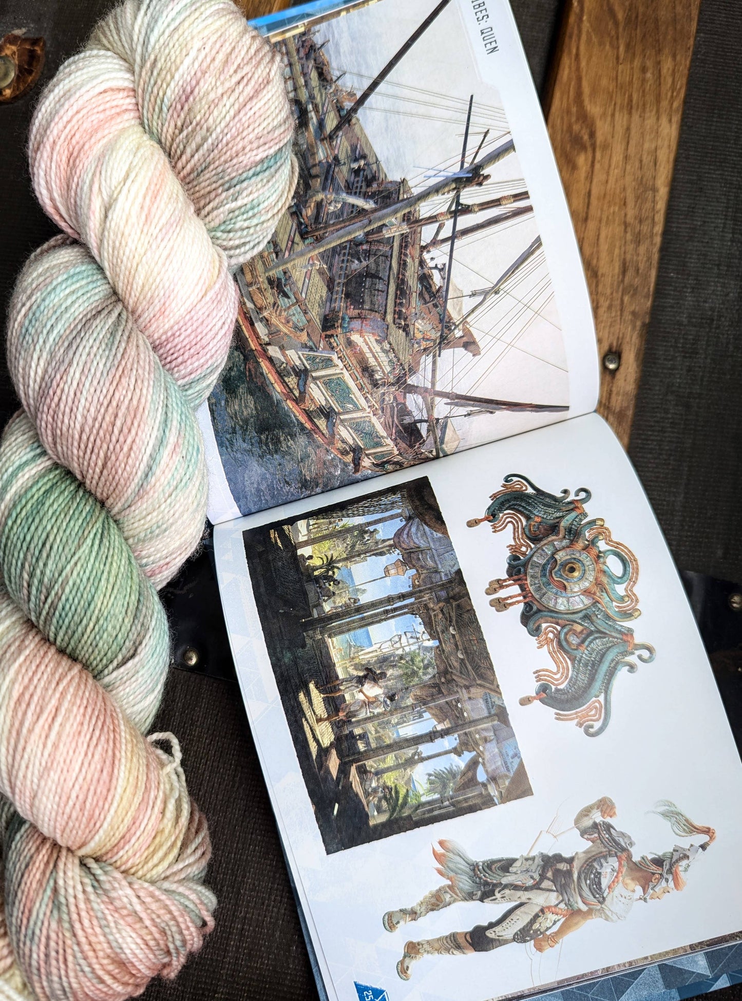 Quen, Hand Dyed Yarn