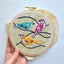 Colorful Birds beginner embroidery kit