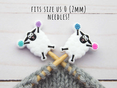 Cheerful Sheep Stitch Stoppers (SMALL)