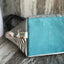 Knitting and Crochet Organizer USA made Project Bag: Mamallama Grey Bon Bucket