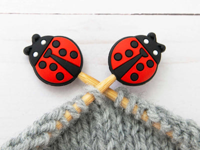 Ladybug Stitch Stoppers