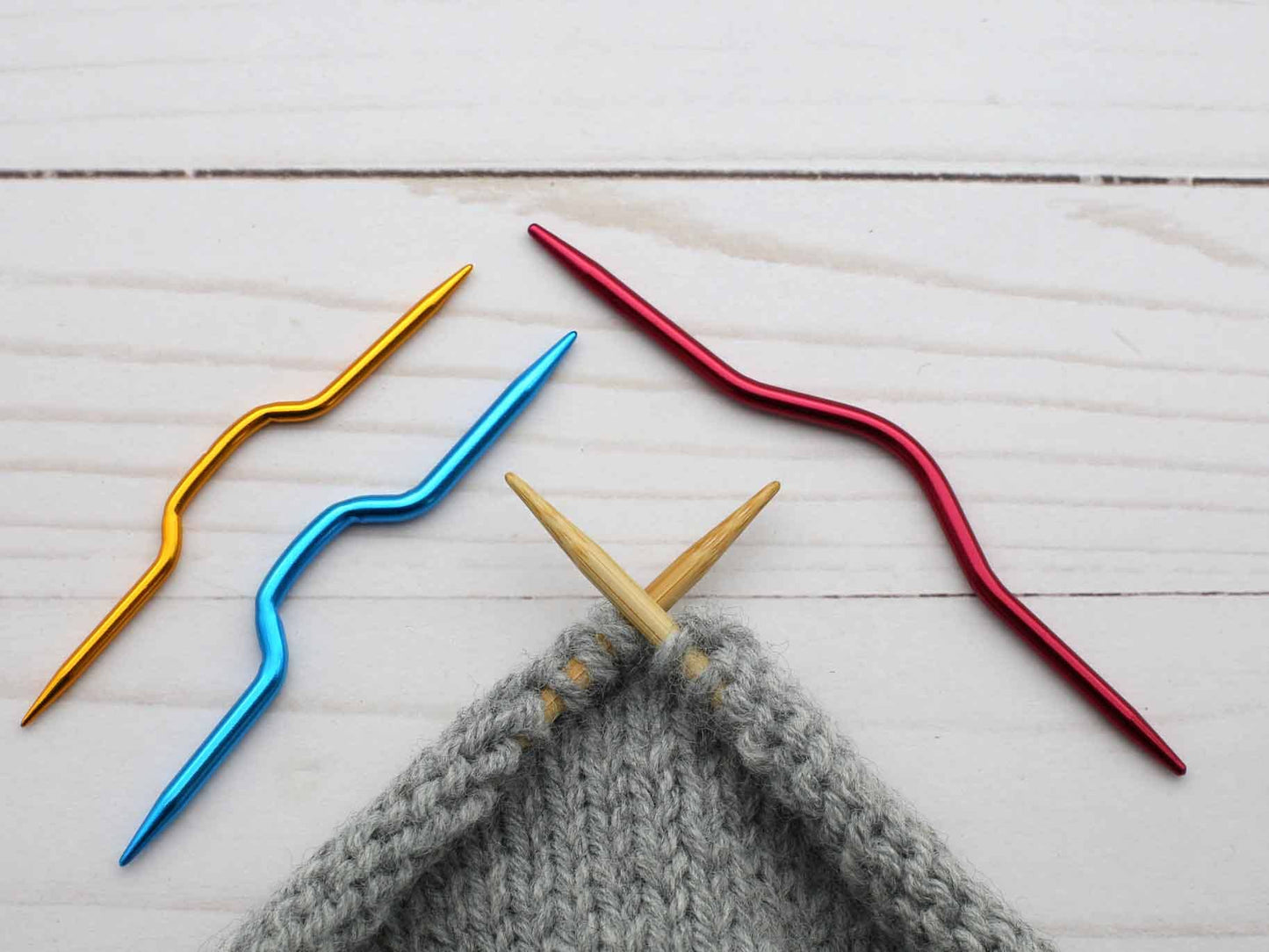 Set of 3 Cable Needles / Stitch Holders