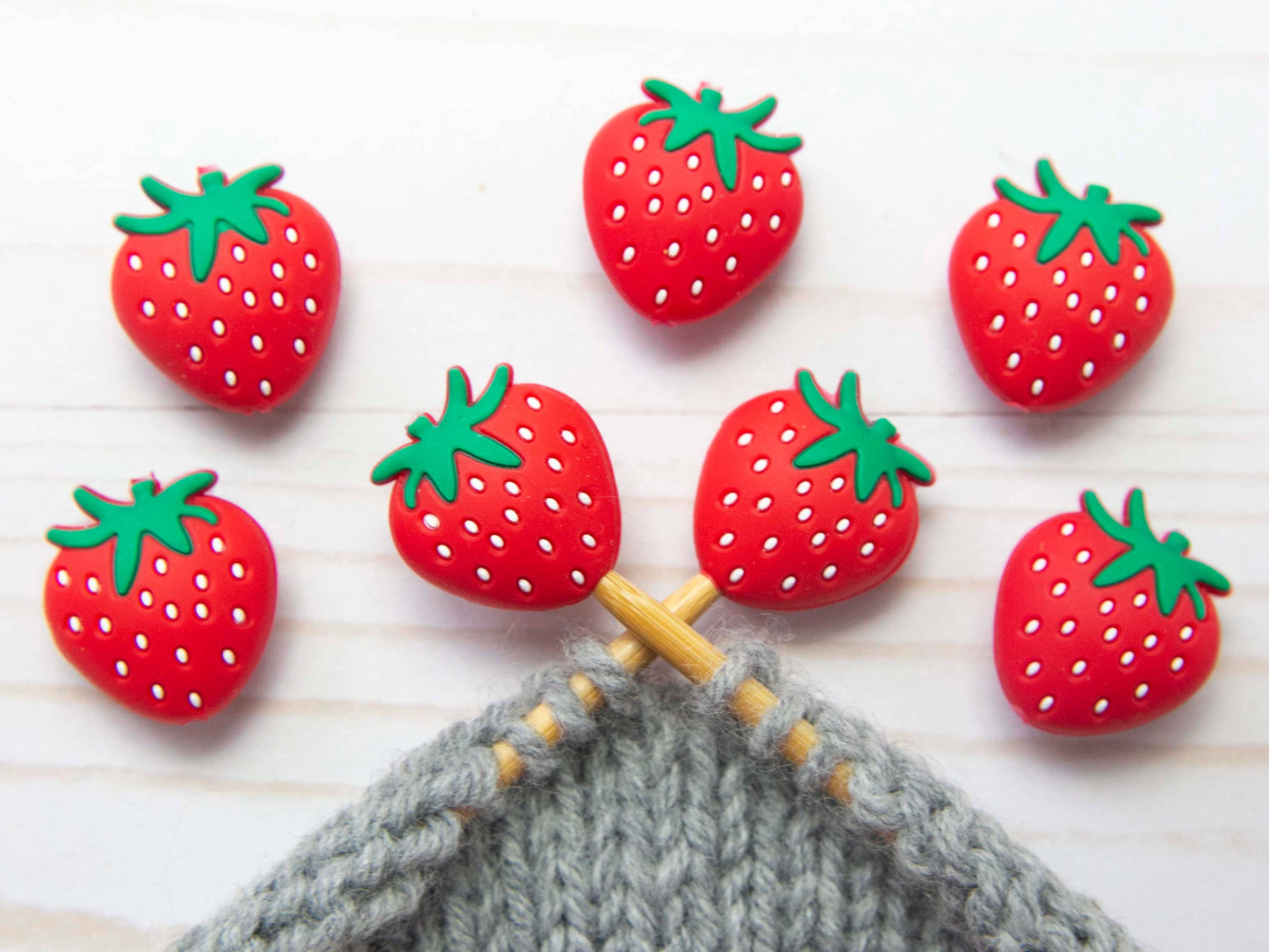 Strawberry | Stitch Stoppers Knitting Notions