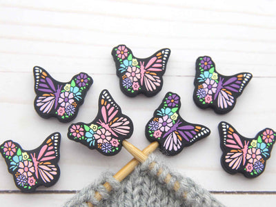 Floral Butterfly Stitch Stoppers