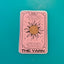 The Yarn Tarot Card Sun Moon - Vinyl Laptop Bumper Sticker
