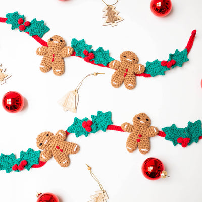 DIY Crochet Kit Christmas Garland