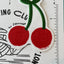 Vinyl Sticker Yarn Cherries Knitting Crochet Spinning Fruit