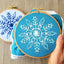 Snowflake Sampler Embroidery Kit