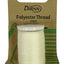Darnn Polyester Sewing Thread Cream, Embroidery Thread