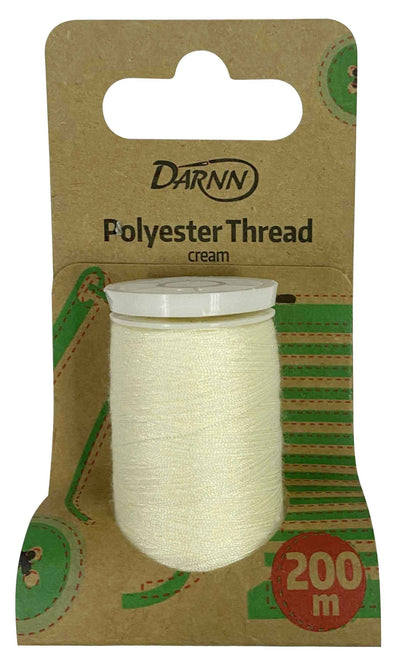 Darnn Polyester Sewing Thread Cream, Embroidery Thread