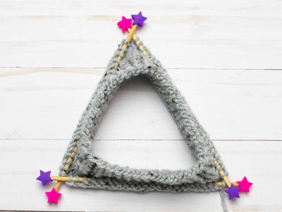 Pink Purple Stars | Stitch Stoppers Knitting Notions