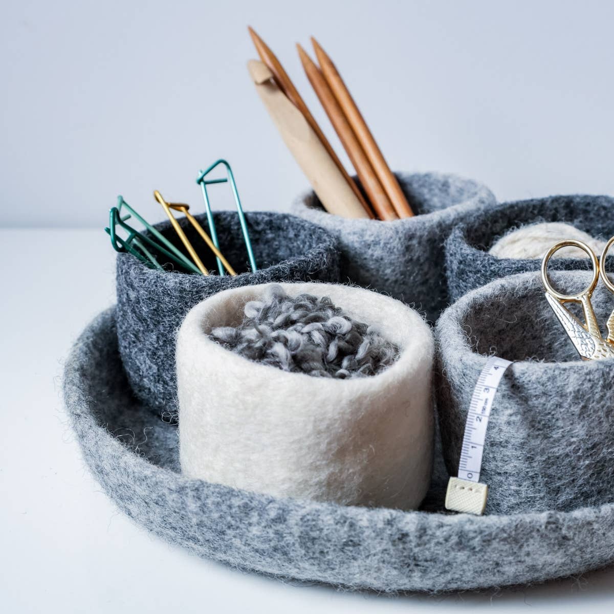 Felt Tidy Pod ♡ Felt Organizer Tray