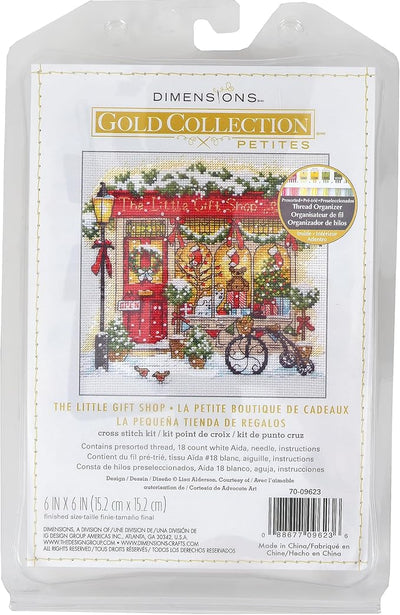 Little Gift Shop Advanced Counted Cross Stitch Kit