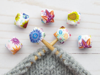 Bright Bouquet Hexagon | Stitch Stoppers Point Protectors