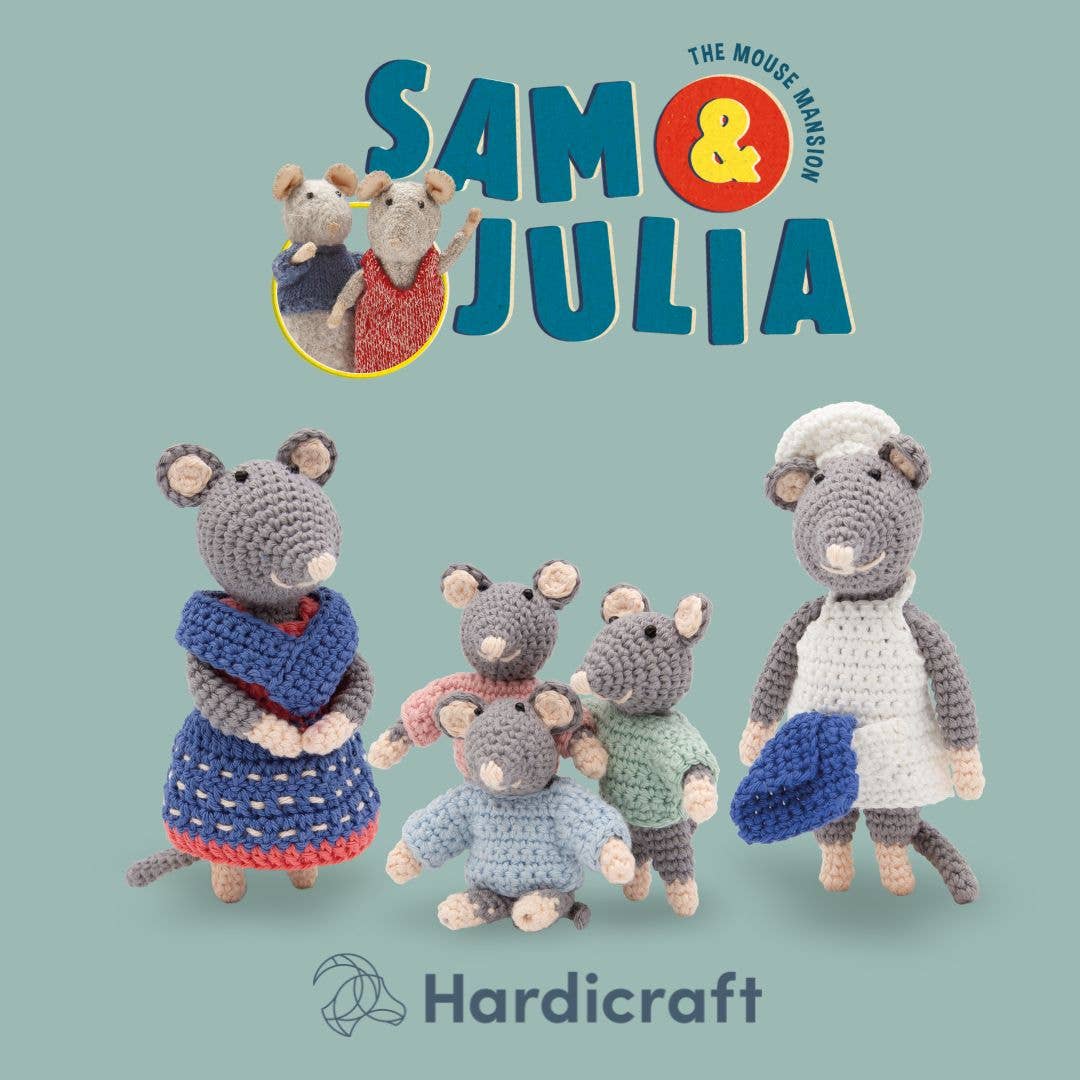 The Triplet Mice Crochet Kit 🐭