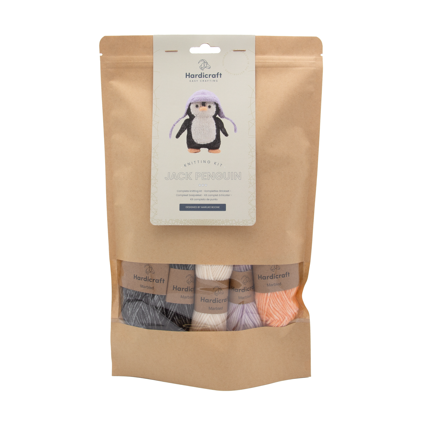 Jack Penguin Knitting Kit