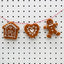Gingerbread Ornament Needle Felting Kit