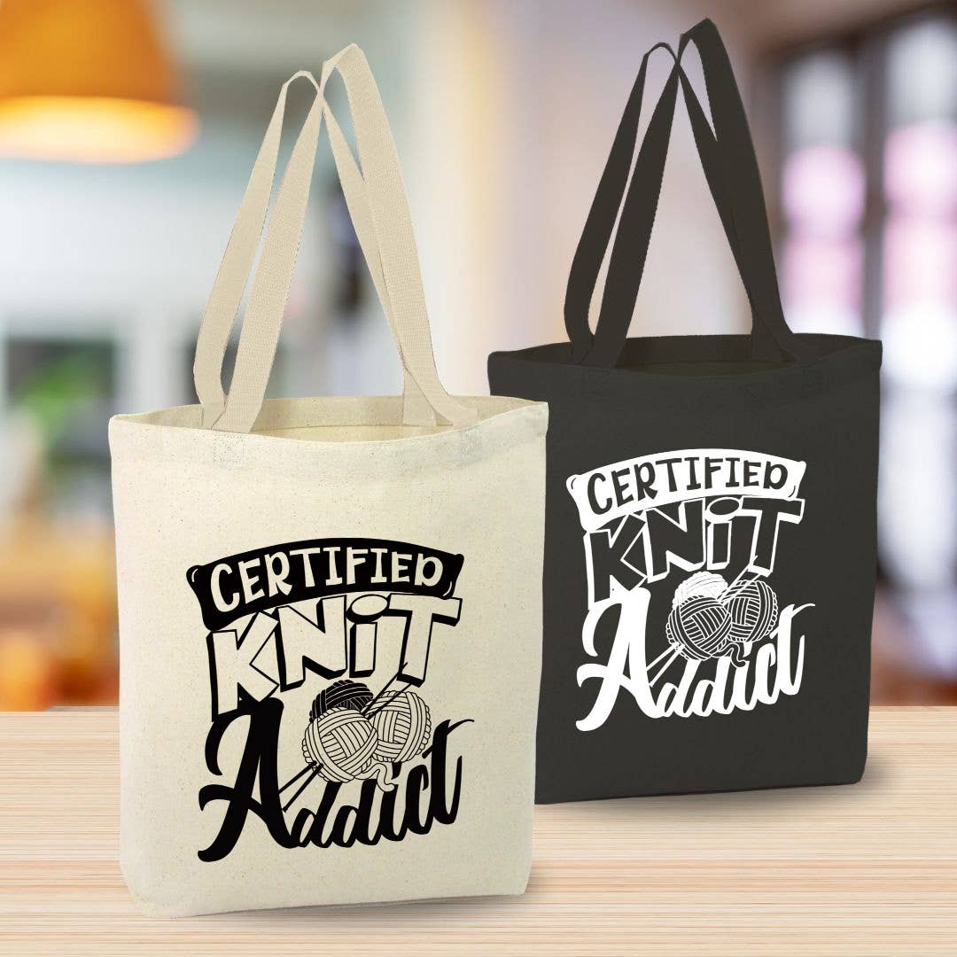 Certified Addict Canvas Tote Bag