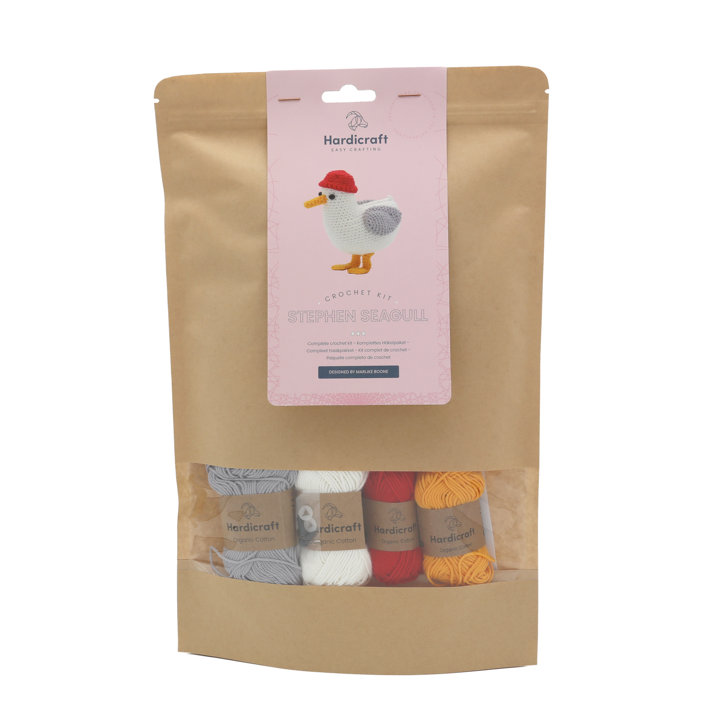 DIY Crochet Seagull ๐
ฐ Eco-Friendly, Sustainable Crochet Kit โ Weave ...