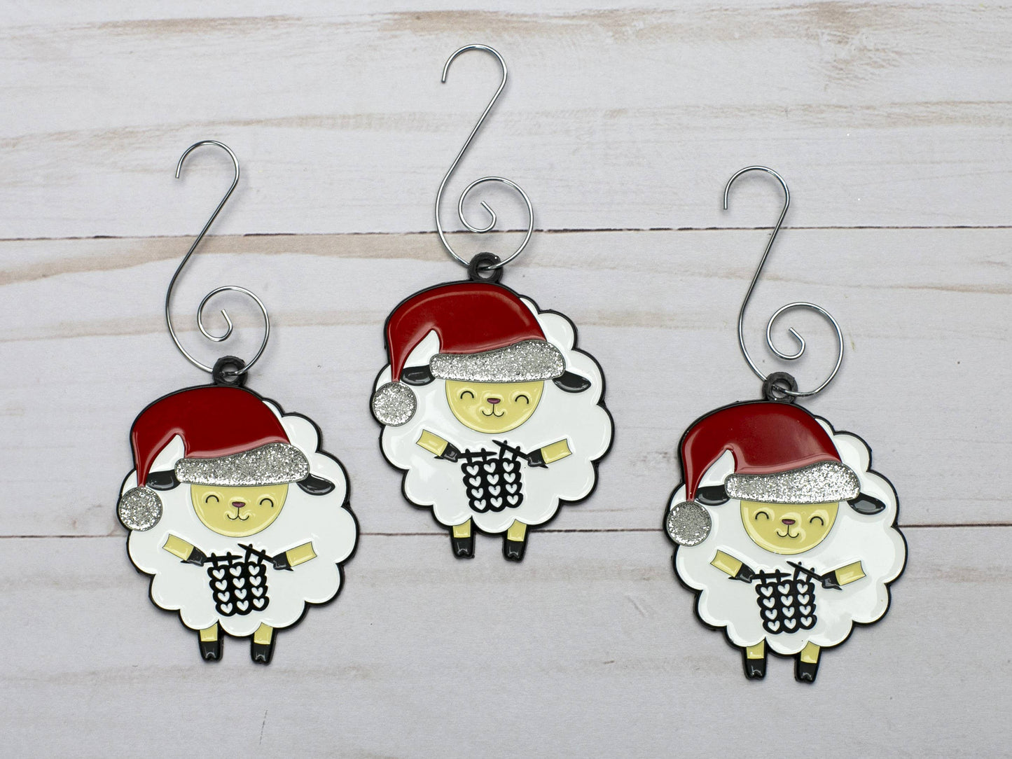 Knitting Sheep Ornament