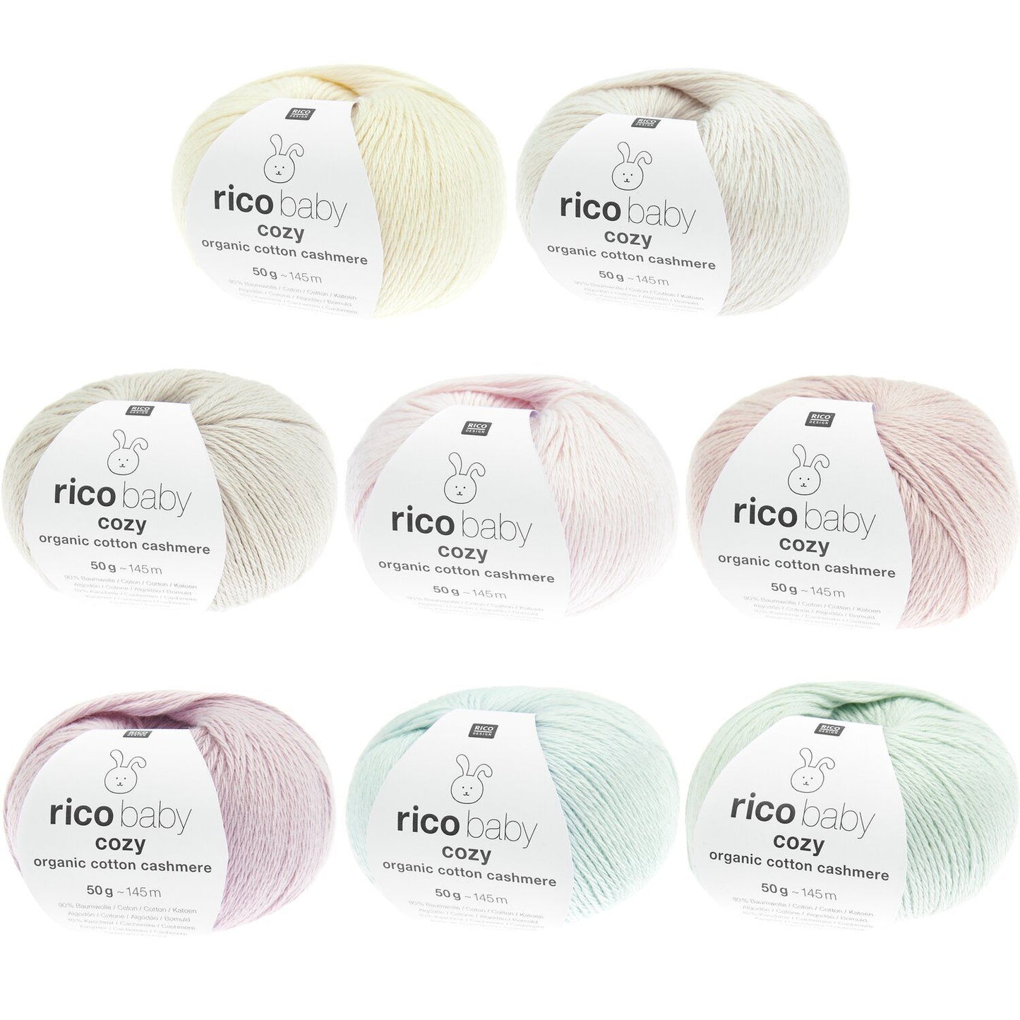 Baby Cozy Organic Cotton Cashmere by Rico Designs