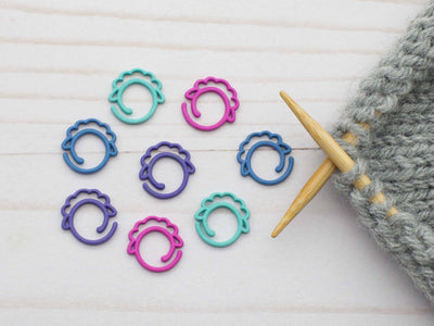 Colorful Sheep Split Ring | Stitch Markers