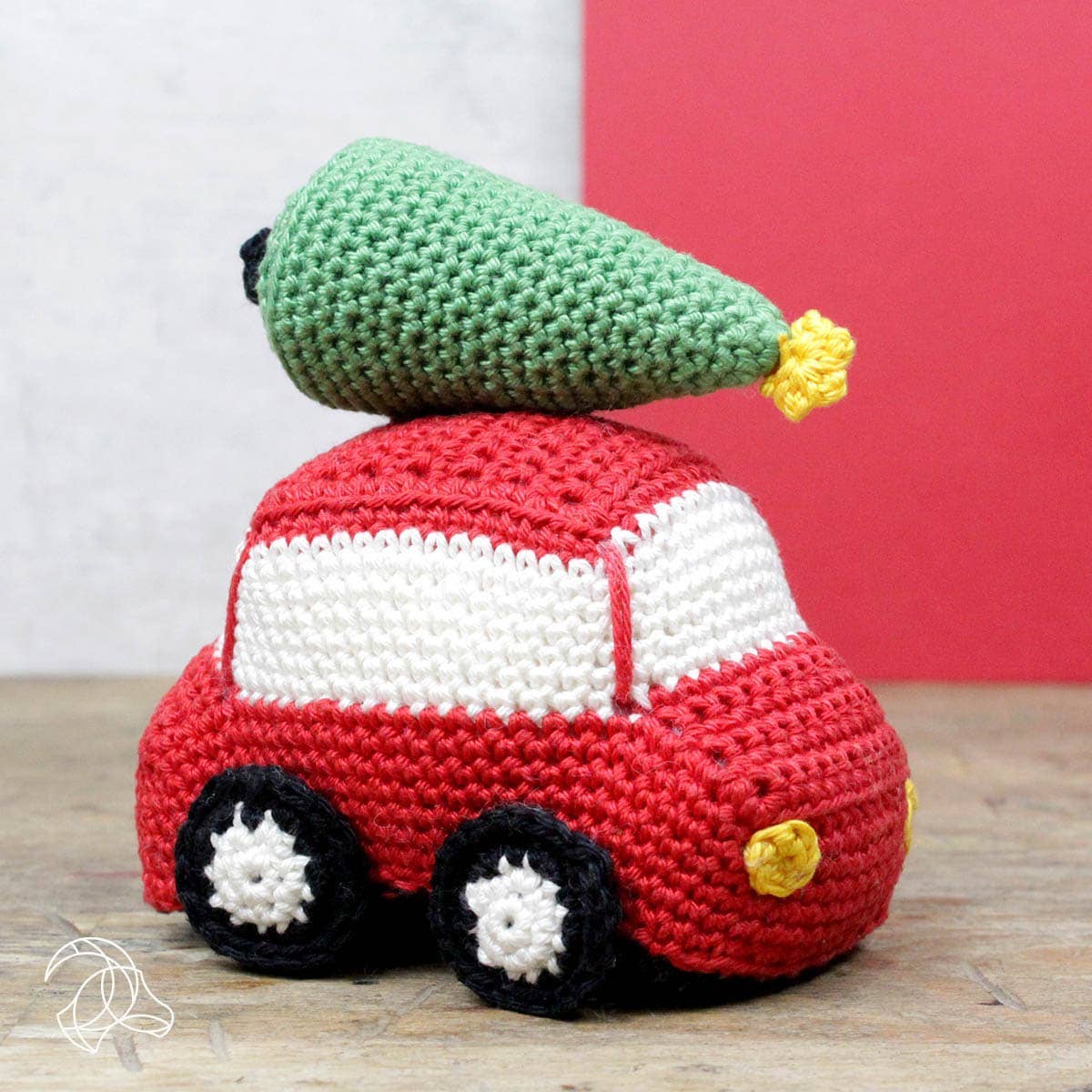 DIY Crochet Kit - Christmas Car