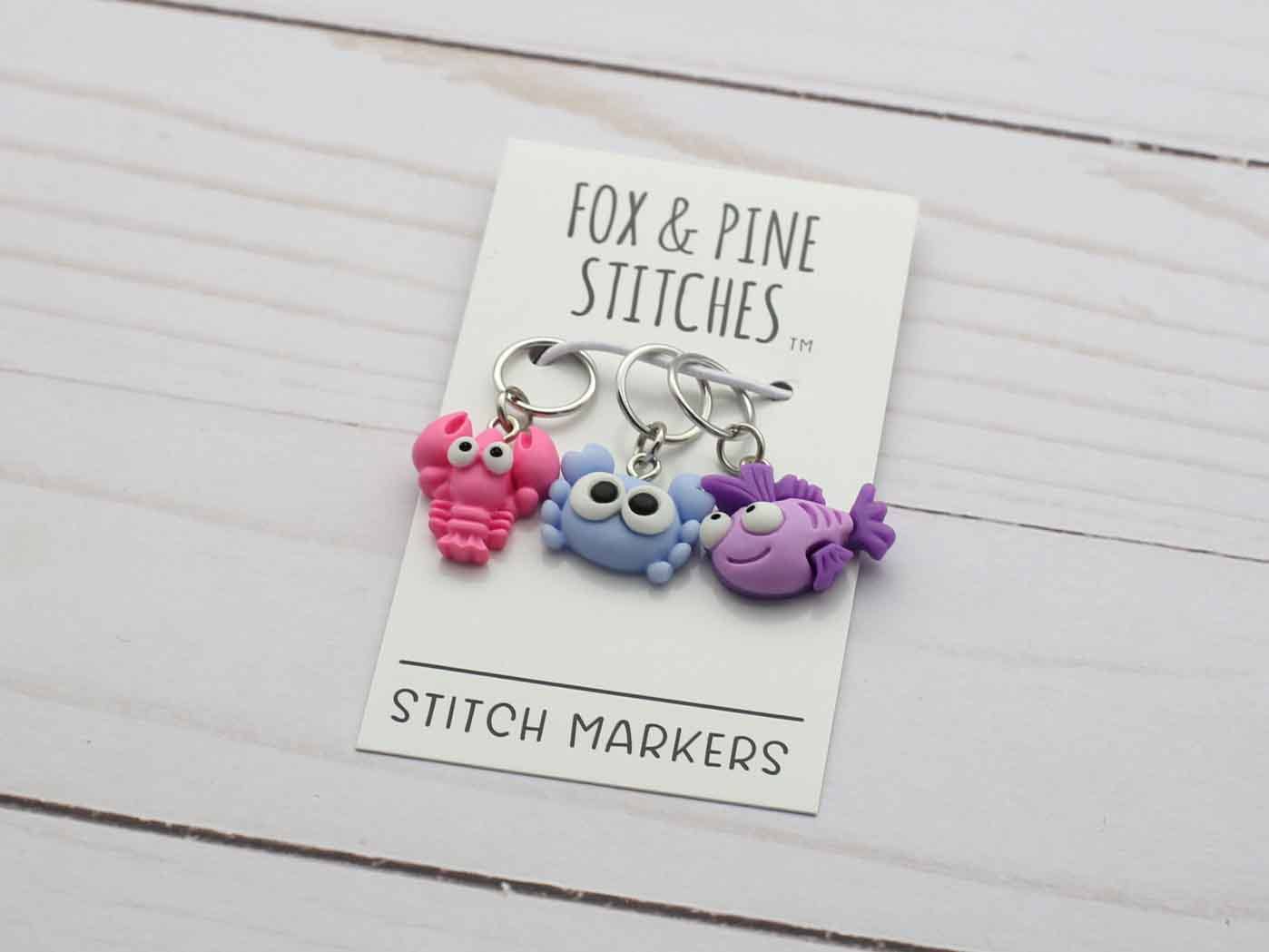 Under The Sea Stitch Markers