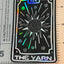 HOLO Yarn Tarot Card Sun Moon - Vinyl Laptop Bumper Sticker